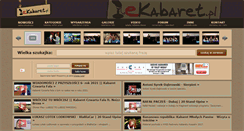 Desktop Screenshot of ekabaret.pl