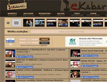 Tablet Screenshot of ekabaret.pl